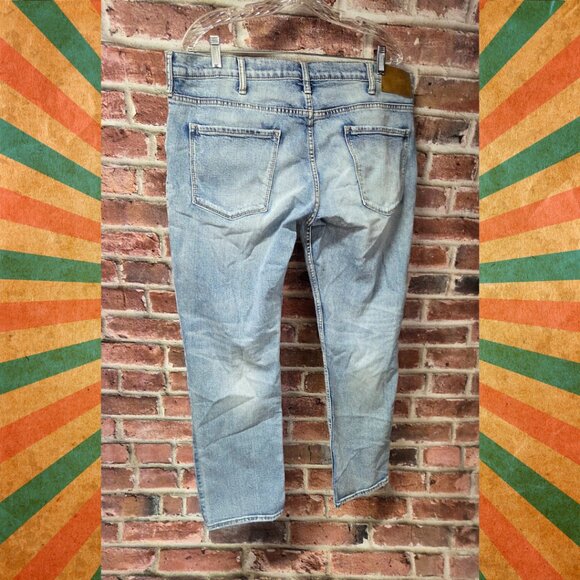 Men's SILVER JEANS Straight Leg Denim Jeans 36 x 30 - Picture 2 of 6